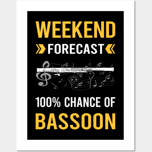 Weekend Forecast Bassoon Bassoonist Posters and Art